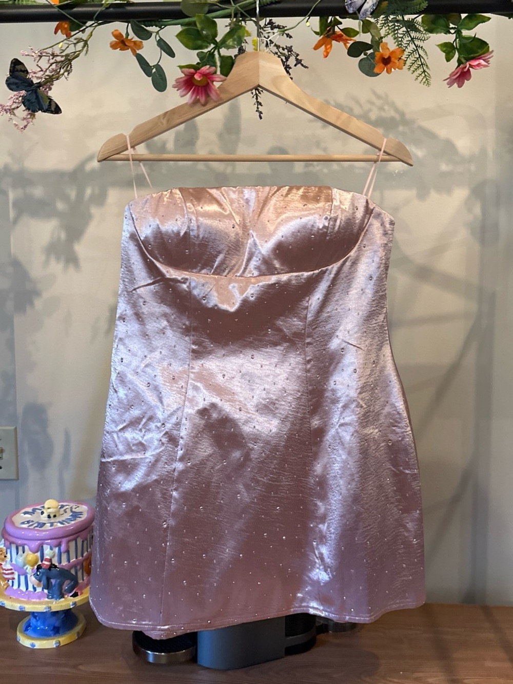 Betsey Johnson Contour Sparkle Dress- L